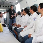 Samu 192 Sergipe recebe visita  de estudantes de enfermagem - Fotos: Bruno César/FHS