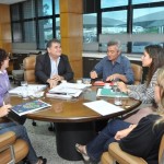 Lúcia Falcón faz visita de cortesia ao TCE - Fotos: Ascom/Sedurb