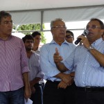 Déda entrega Centros de Segurança Pública na região do baixo São Francisco  - Inauguração da praça José Dias Guimarães em São Francisco / Foto: Marcos Rodrigues/ASN