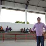 Governador inaugura quadra de esportes em Japoatã  - Fotos: Marcos Rodrigues/ASN