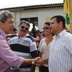 Governador inaugura quadra de esportes em Japoatã  - Fotos: Marcos Rodrigues/ASN