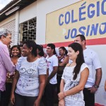 Governador inaugura quadra de esportes em Japoatã  - Fotos: Marcos Rodrigues/ASN