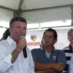 Déda entrega Centros de Segurança Pública na região do baixo São Francisco  - Inauguração da praça José Dias Guimarães em São Francisco / Foto: Marcos Rodrigues/ASN