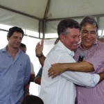 Déda entrega Centros de Segurança Pública na região do baixo São Francisco  - Inauguração da praça José Dias Guimarães em São Francisco / Foto: Marcos Rodrigues/ASN