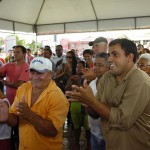 Déda entrega Centros de Segurança Pública na região do baixo São Francisco  - Inauguração da praça José Dias Guimarães em São Francisco / Foto: Marcos Rodrigues/ASN