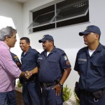 Déda entrega Centros de Segurança Pública na região do baixo São Francisco  - Inauguração da praça José Dias Guimarães em São Francisco / Foto: Marcos Rodrigues/ASN