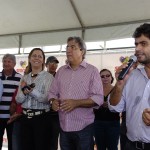 Déda entrega Centros de Segurança Pública na região do baixo São Francisco  - Inauguração da praça José Dias Guimarães em São Francisco / Foto: Marcos Rodrigues/ASN