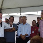 Déda entrega Centros de Segurança Pública na região do baixo São Francisco  - Inauguração da praça José Dias Guimarães em São Francisco / Foto: Marcos Rodrigues/ASN