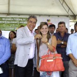 Governador Marcelo Déda participa da entrega de 24 retroescavadeiras -
