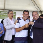 Governador Marcelo Déda participa da entrega de 24 retroescavadeiras -