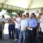 Governador Marcelo Déda participa da entrega de 24 retroescavadeiras -