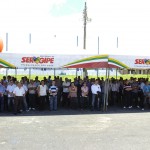 Governador Marcelo Déda participa da entrega de 24 retroescavadeiras -