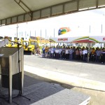 Governador Marcelo Déda participa da entrega de 24 retroescavadeiras -