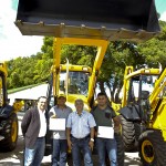 Governador Marcelo Déda participa da entrega de 24 retroescavadeiras -