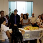 Déda e Jackson prestam  suas últimas homenagens a Jonas Amaral -