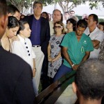 Déda e Jackson prestam  suas últimas homenagens a Jonas Amaral -