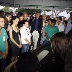 Déda e Jackson prestam  suas últimas homenagens a Jonas Amaral -