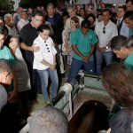 Déda e Jackson prestam  suas últimas homenagens a Jonas Amaral -