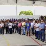 Governador inaugura quadra de esportes em Japoatã  - Fotos: Marcos Rodrigues/ASN