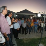Déda entrega Centros de Segurança Pública na região do baixo São Francisco  - Inauguração da praça José Dias Guimarães em São Francisco / Foto: Marcos Rodrigues/ASN