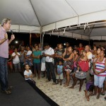 Déda entrega Centros de Segurança Pública na região do baixo São Francisco  - Inauguração da praça José Dias Guimarães em São Francisco / Foto: Marcos Rodrigues/ASN