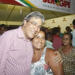 Déda entrega Centros de Segurança Pública na região do baixo São Francisco  - Inauguração da praça José Dias Guimarães em São Francisco / Foto: Marcos Rodrigues/ASN