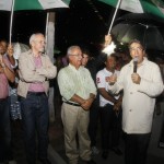 Déda inaugura rodovia e pavimentação de ruas no povoado Pontal em Indiaroba - O prefeito de Indiaroba