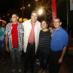Déda inaugura rodovia e pavimentação de ruas no povoado Pontal em Indiaroba - O prefeito de Indiaroba