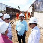 Acessos da ponte Gilberto Amado estão em construção   -