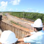 Acessos da ponte Gilberto Amado estão em construção   -