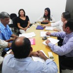 Secretária recebe representantes dos agentes de segurança da Renascer - A secretária de Estado da Inclusão Social