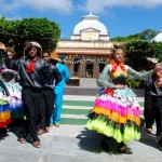 Apresentações de quadrilhas juninas na Rua do Turista encantam público - Trio da Quadrilha Luiz Gonzaga