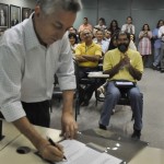 Funcionário de carreira do Banese toma posse como diretor da Casse -  Fotos: Janaína Santos/Banese