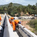 Acessos da ponte Gilberto Amado estão em construção   -