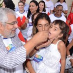 Silvio Santos abre Campanha de Vacinação contra Poliomielite em Sergipe - O secretário estadual da Saúde