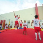 Escola de Esportes beneficia 400 alunos do bairro Santa Maria -