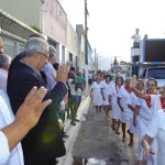 Jackson Barreto acompanha procissão em homenagem ao padroeiro de Frei Paulo  -