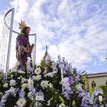 Jackson Barreto acompanha procissão em homenagem ao padroeiro de Frei Paulo  -