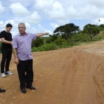 Jackson Barreto visita obras da rodovia que liga Siriri a Divina Pastora  -