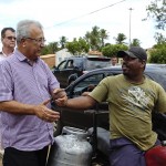 Jackson Barreto visita obras da rodovia que liga Siriri a Divina Pastora  -