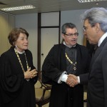 Déda participa da posse do desembargador Osório de Araújo na presidência do TJ/SE -