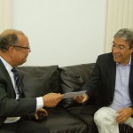 Governador recebe convite para posse da nova presidência do TJ -
