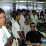 Adolescente Aprendiz realiza projeto social de doação no Hemose - Fotos: Ascom/SES