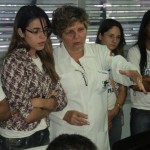 Adolescente Aprendiz realiza projeto social de doação no Hemose - Fotos: Ascom/SES