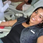 Adolescente Aprendiz realiza projeto social de doação no Hemose - Fotos: Ascom/SES