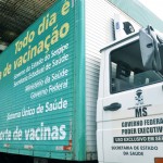 Saúde distribui mensalmente vacina para todo o estado -