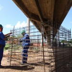 Duplicação do viaduto do Detran segue cronograma -