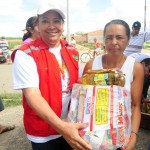 Governo já distribuiu mais de 57 mil cestas de alimentos a vítimas da estiagem -
