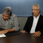 Déda reassume Governo após buscar investimentos para Sergipe na Alemanha - O governador Marcelo Déda e o vicegovernador Jackson Barreto / Fotos: Victor Ribeiro/ASN