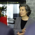 Governador recebe visita da ministra presidente do TSE